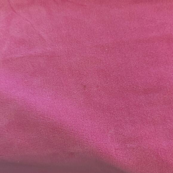 Vintage Y2k Self Esteem High Waisted Flare Velour Sweatpants Pink Size Medium - Picture 7 of 9